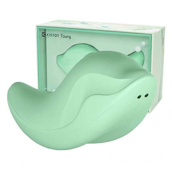 KIS TOY - HeiDi Dolphin Vibrating Massager (Chargeable - Green) KIS TOY - HeiDi Dolphin Vibrating Massager (Chargeable - Green)